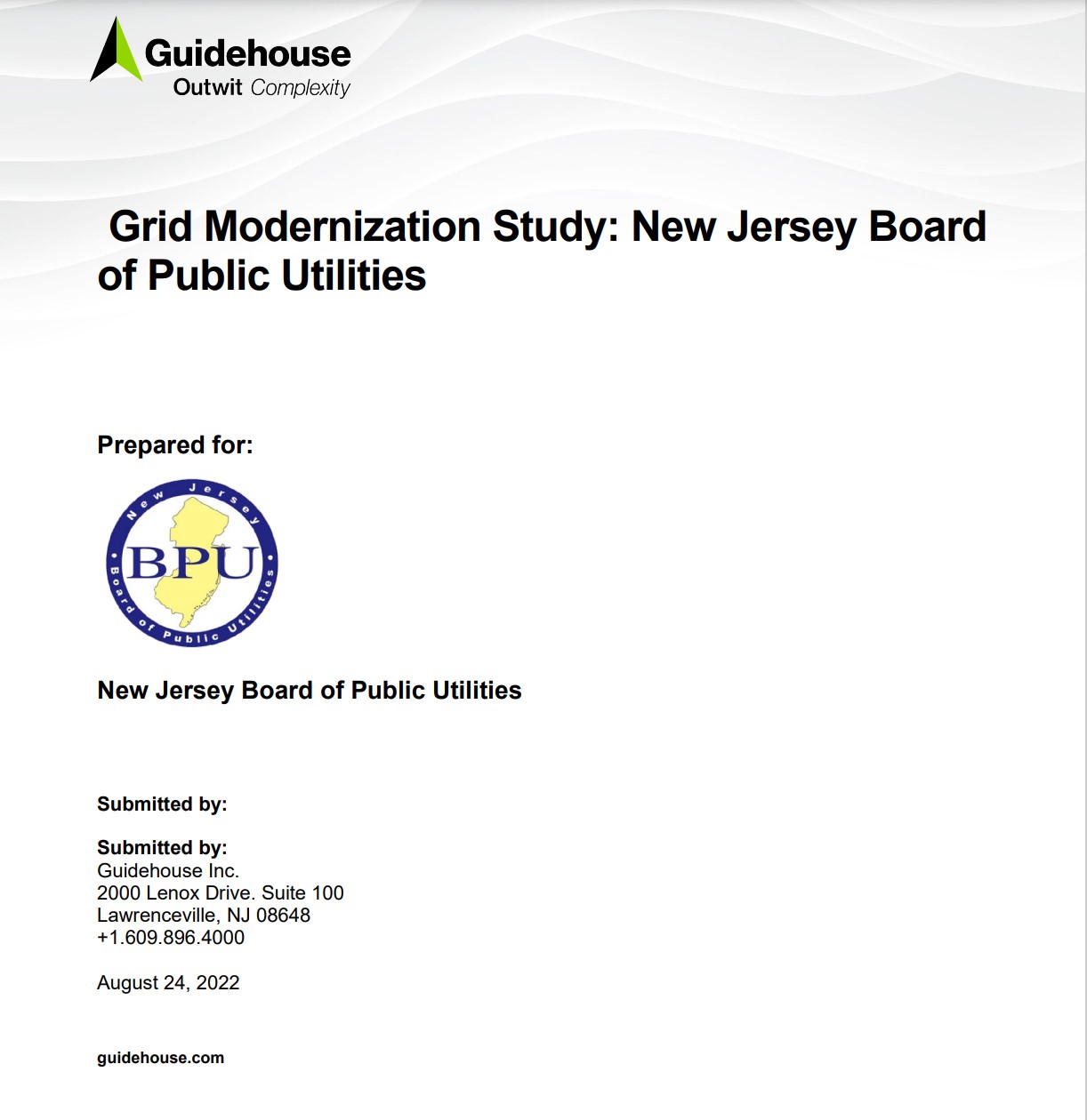 New Jersey Board of Public Utilities Releases Grid Modernization Study NASEO